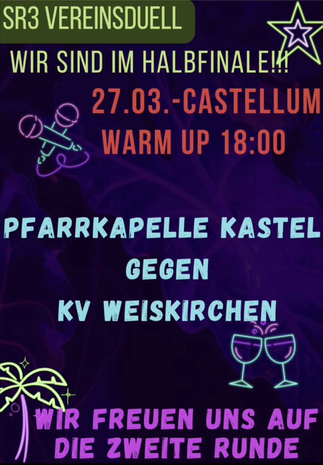 Kastel SR3 Vereinsduell