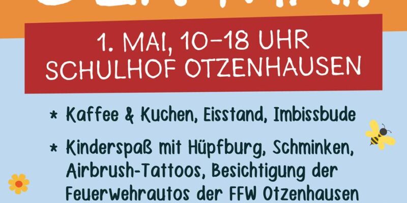 Flyer Tanz in den Mai 2025