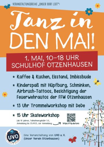 Flyer Tanz in den Mai 2025